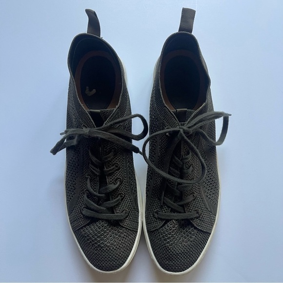 Sofft Army Green Lightweight Somers Knit Mesh Lace Up Sneaker Size 10M - Picture 2 of 10